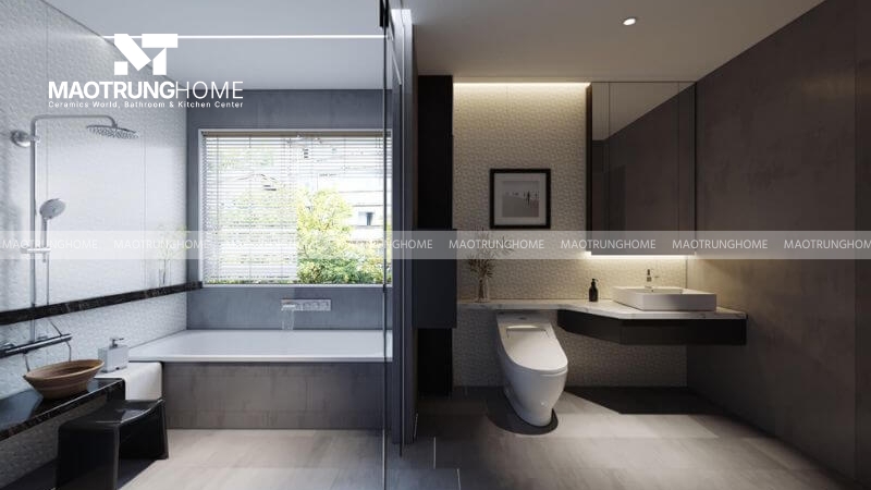 Ưu tiên các thiết bị vệ sinh treo tường