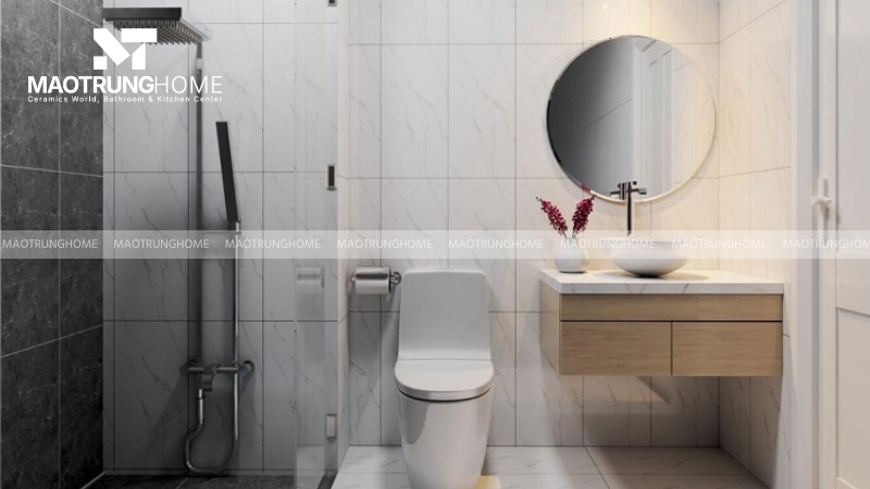 Giải pháp cho nhà vệ sinh có diện tích nhỏ