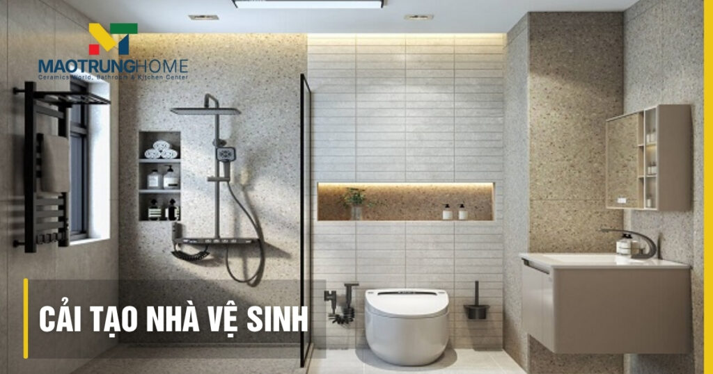 Cải tạo nhà vệ sinh: Cẩm nang A-Z làm mới, tiện nghi & xu hướng 2025