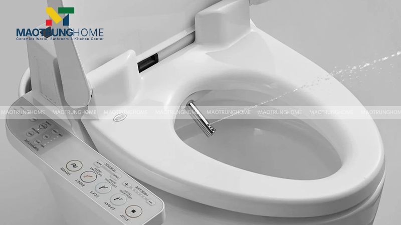 Bồn cầu thông minh là thiết bị tích hợp các công nghệ tự động hóa