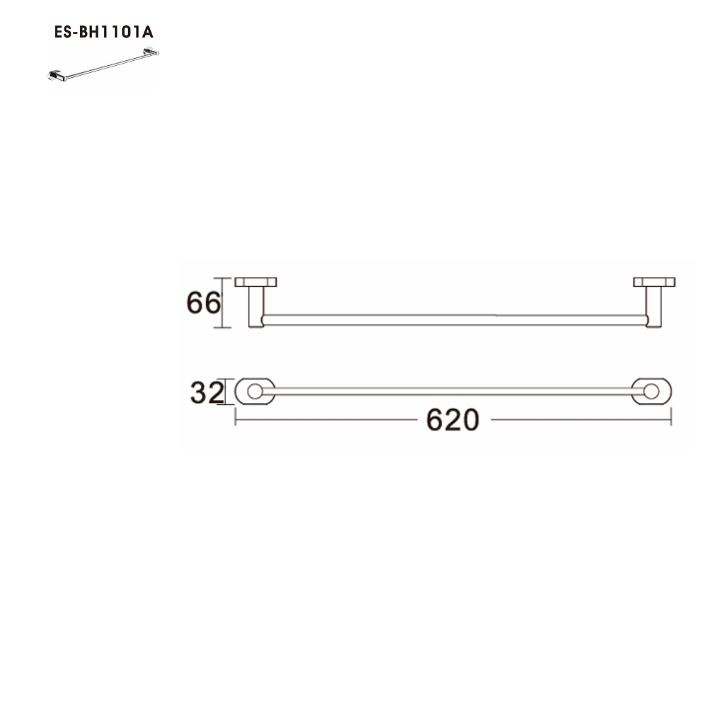 Thanh treo khăn Esslinger ES-BH1101 - Ảnh 3