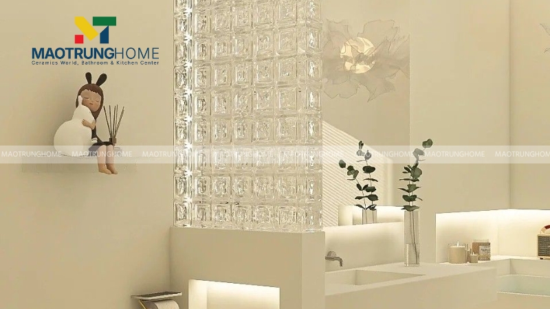 Gạch kính giúp tiết kiệm điện và tối ưu ánh sáng