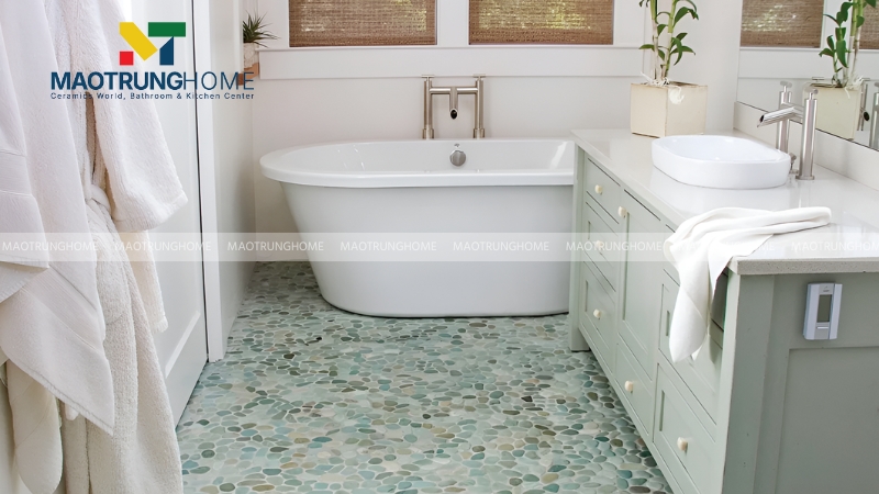 Gạch 30x30 giả sỏi (Mẫu 4)