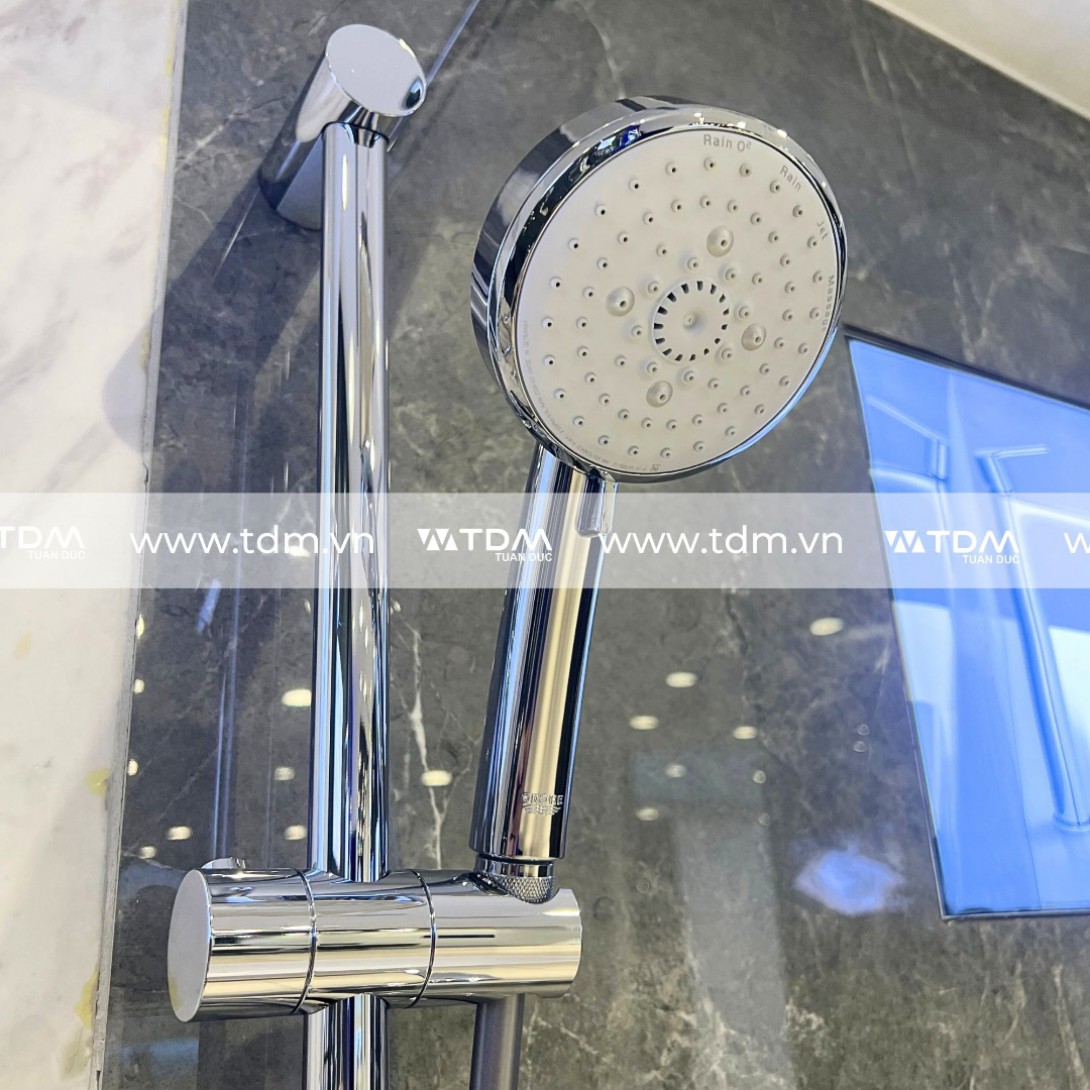 Tay Sen Grohe 27573002 Tempesta Cosmopolitan 100mm Massage 4 Chế Độ - Ảnh 5