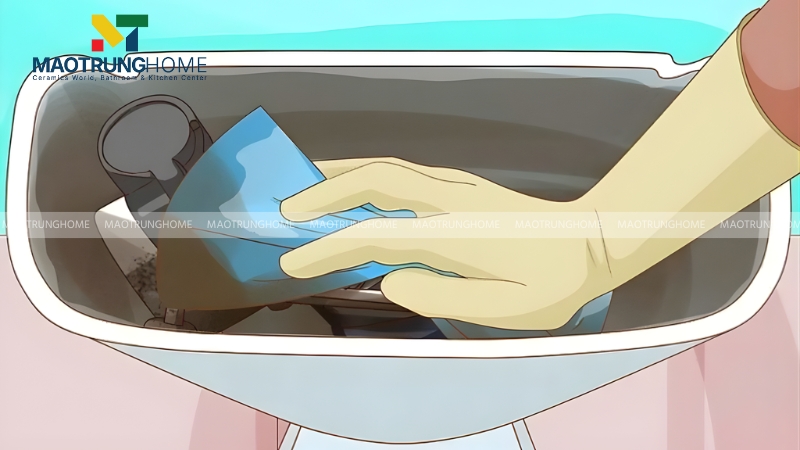 Bạn nên vệ sinh két nước định kỳ 6 tháng/lần