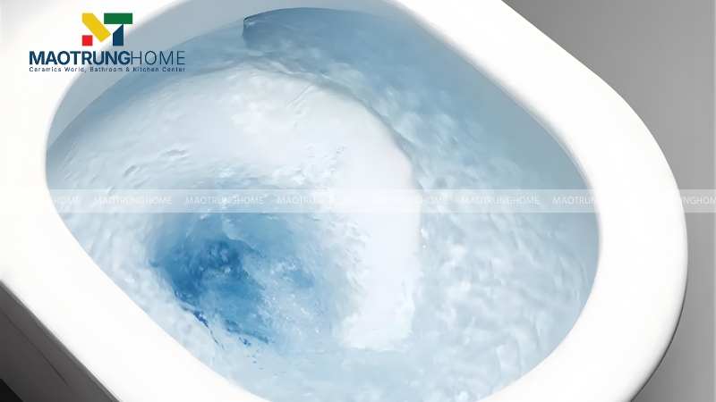 Bồn cầu kêu to do áp lực nước đầu vào quá mạnh