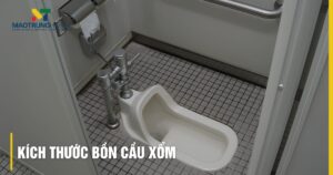 Kích thước bồn cầu xổm: Chuẩn, Lắp đặt và Bảng thông số 2025