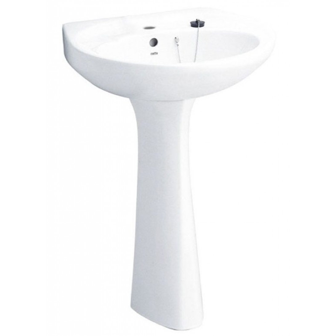 Chậu Lavabo COTTO C012/C412 Chân Dài - Ảnh 2