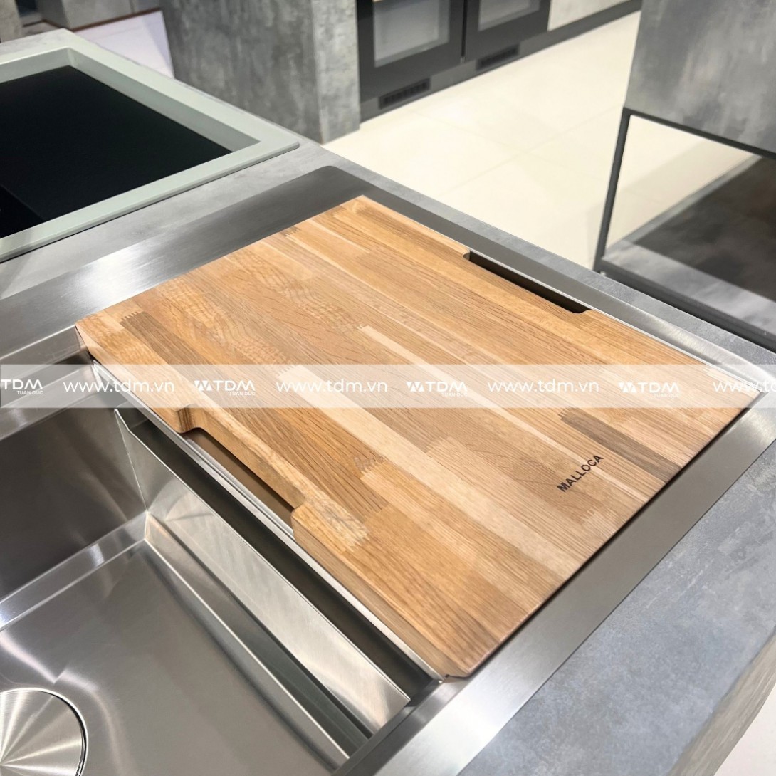 chậu Rửa Chén Bát Malloca MS 1162R Inox 304 2 Hộc 1 Cánh - Ảnh 6