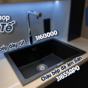 Chậu rửa chén 1 hộc Composite K700U GROHE 31655AP0