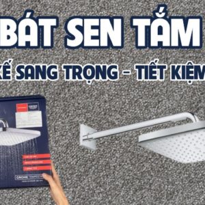 Bộ bát sen gắn tường Tempesta 250 Cube GROHE 26687000