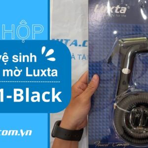 Vòi xịt vệ sinh Luxta L5101-Black
