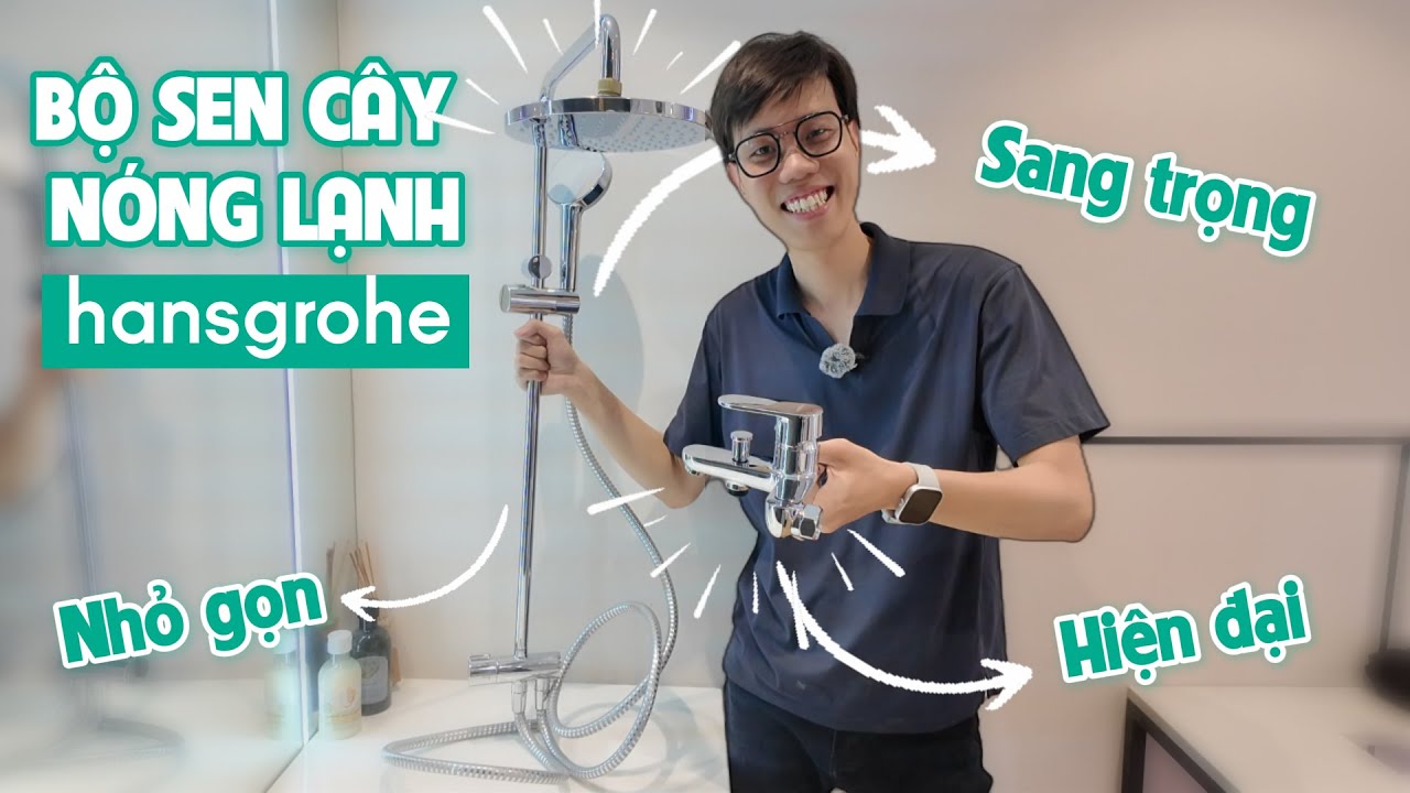 Củ sen tắm nóng lạnh HG Vernis Blend Hansgrohe 71440007