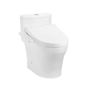 Bồn cầu một khối kèm nắp rửa điện tử WASHLET dòng C2 MS885DW16 cao cấp, chính hãng | TOTO