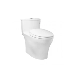 Bàn toilet một khối, nắp bồn cầu đóng êm TC393VS MS885DT2 cao cấp, chính hãng | TOTO