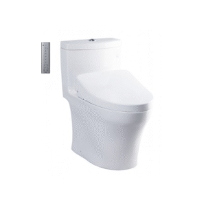 Bồn cầu một khối kèm nắp rửa điện tử WASHLET dòng S7 MS889CDRW12 cao cấp, chính hãng | TOTO