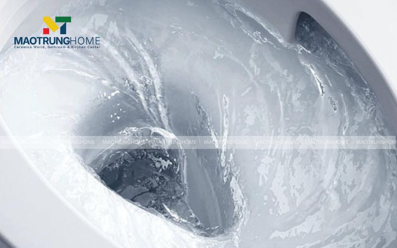 TOTO với hệ thống xả Tornado