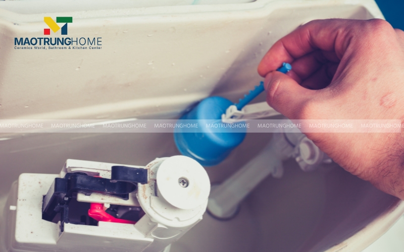 Thanh nhấn điều chỉnh quá dài hoặc bị lệch