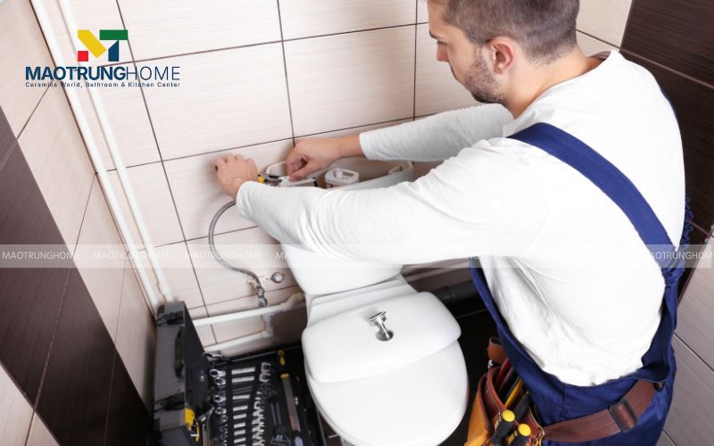 Chuẩn bị dụng cụ và đo đạc tâm xả