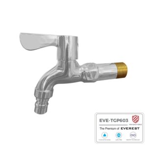 Vòi hồ đồng thau mạ chrome EVE-TGP603
