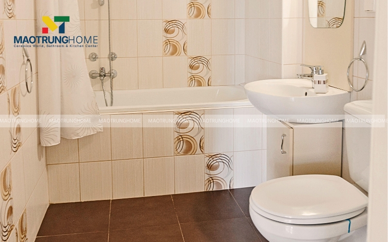 Hình ảnh mẫu nhà vệ sinh 2m2 phong cách tối giản 