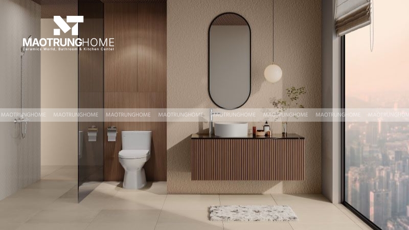Gợi ý phong cách thiết kế cho nhà vệ sinh nhỏ, chung cư đơn giản và đẹp mắt