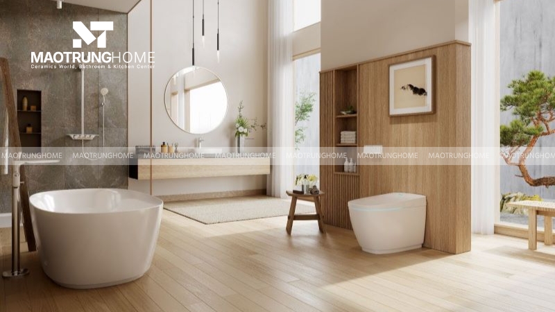 Ý tưởng sáng tạo về thiết kế cho nhà vệ sinh nhỏ, chung cư hiện đại