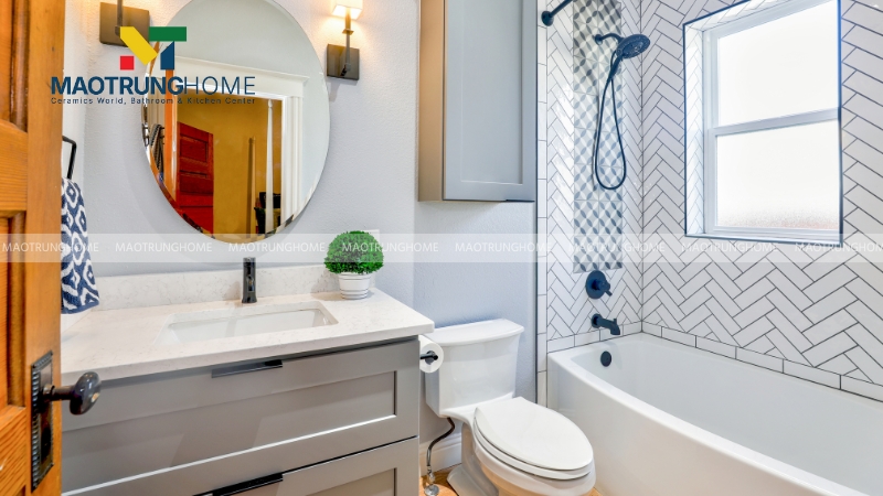 Hòa mình cùng thiên nhiên trong nhà vệ sinh có không gian mở đầy tinh tế