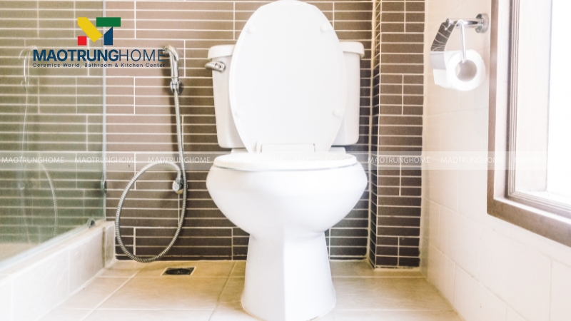 Sự tinh tế trong từng chi tiết với phong cách nhà vệ sinh nhỏ gọn, tối giản