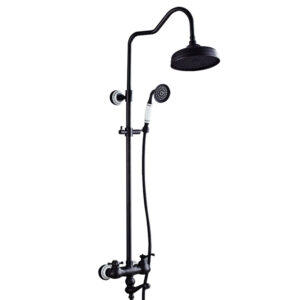 Sen Tắm Đứng Mạ Niken Đen EV-VĐ86