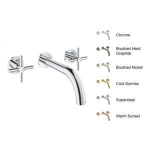 Vòi Lavabo gắn tường 3 lỗ nóng lạnh Atrio GROHE 20164003