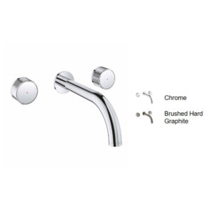 Vòi Lavabo nóng lạnh gắn tường 3 lỗ Atrio GROHE 20589000