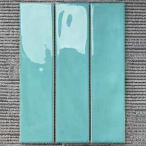 Gạch Thẻ Màu Xanh Ngọc 6.8×28 Nhập Khẩu H1868H-A | M6804H-A Men Bóng Gợn