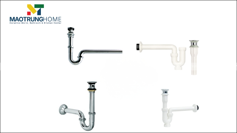 Tổng hợp các loại xi phông theo chất liệu trên thị trường