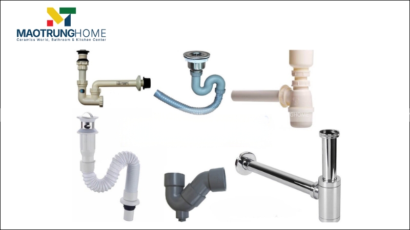 Các loại xi phông theo ứng dụng