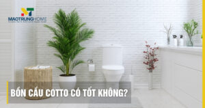 Bồn cầu Cotto có tốt không: Đánh giá chất lượng, ưu nhược điểm