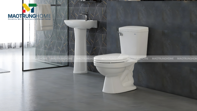 Mẫu bồn cầu cho phòng tắm có diện tích nhỏ