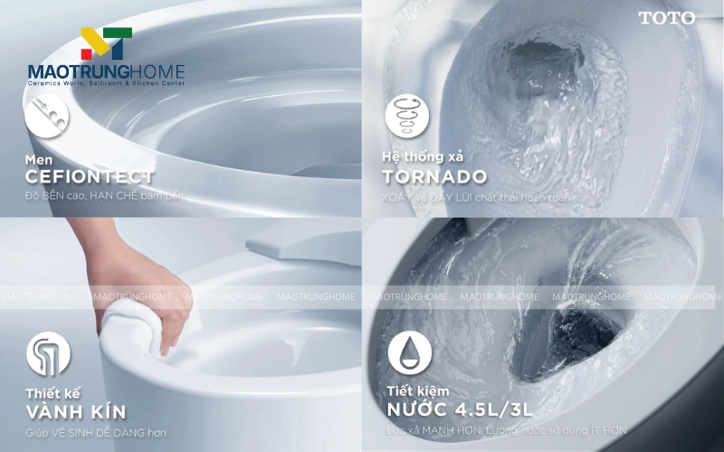 Công nghệ men sứ CeFiONtect