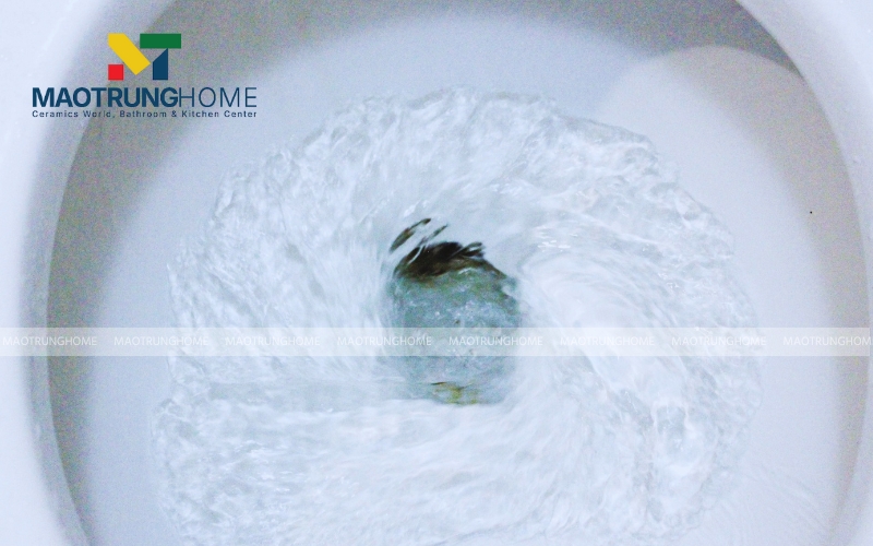 Hệ thống xả và khả năng tiết kiệm nước