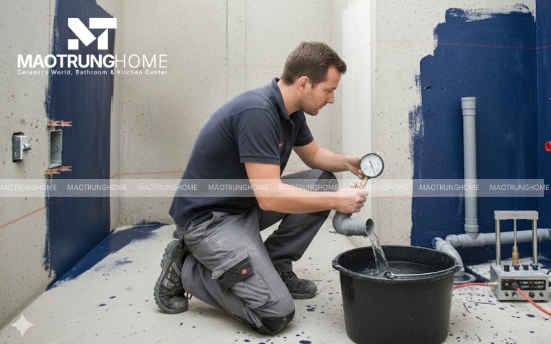 Thử áp lực đường cấp