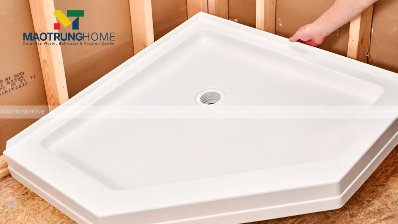 Lắp đặt và cố định đế bồn tắm