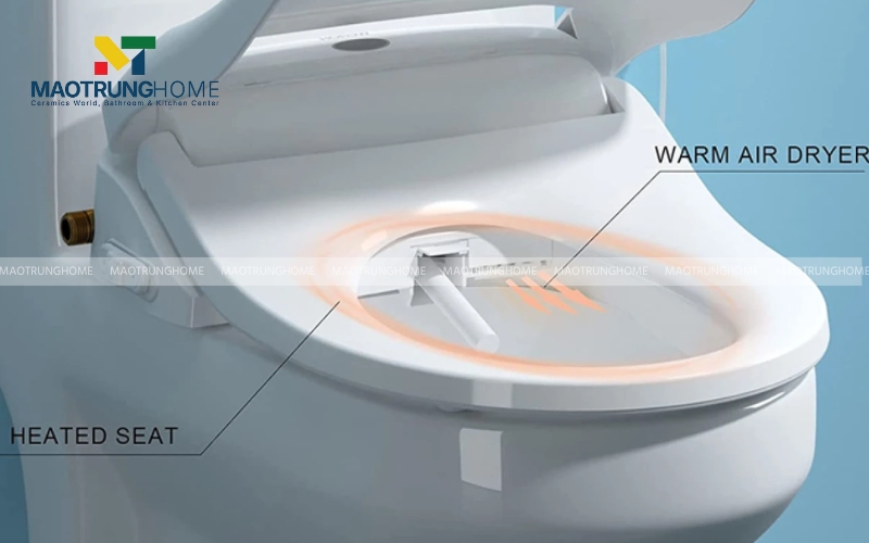 Chức năng sấy khô của bồn cầu