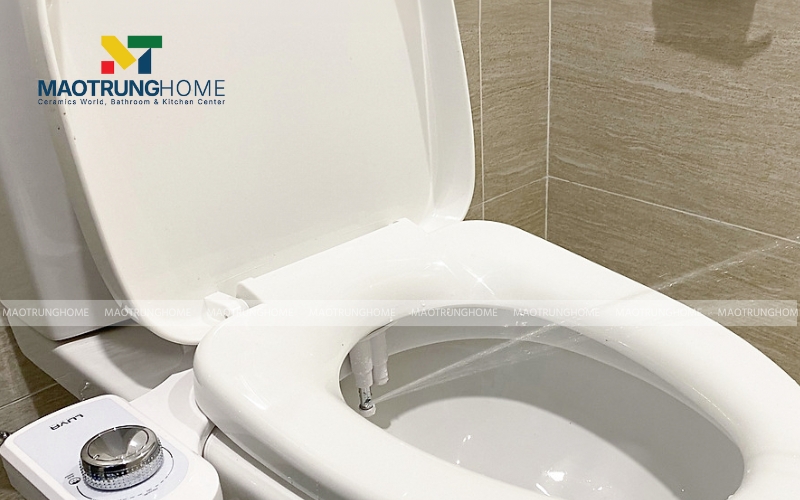 Chức năng rửa sau của bồn cầu