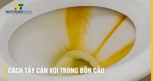 Cách tẩy cặn vôi trong bồn cầu: 7 mẹo hiệu quả và ngăn ngừa