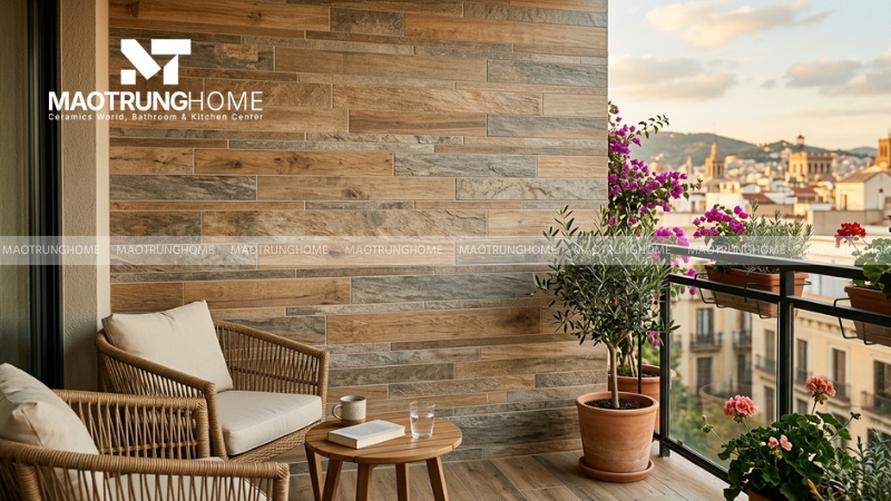 Gạch thẻ trang trí hiện đại