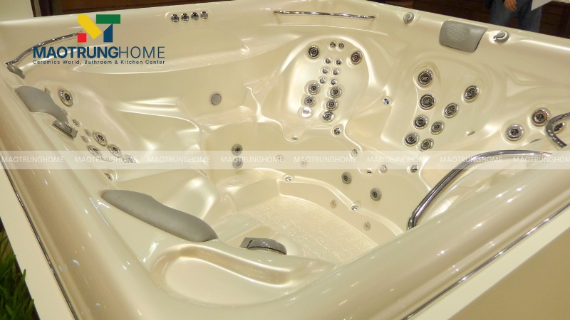 Hệ thống mắt sục massage của bồn Jacuzzi
