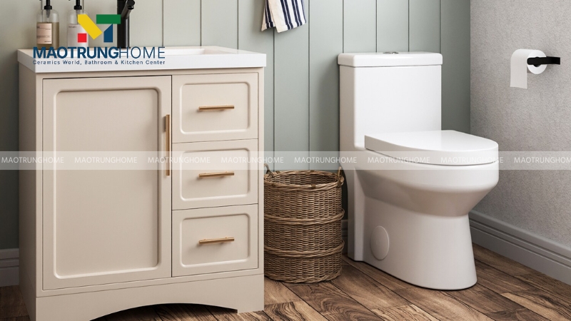 Phân tích bồn cầu 1 khối loại nhỏ