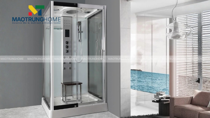 Kích thước bồn tắm đứng chữ nhật