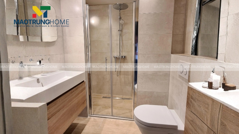 Cabin tắm cho phòng tắm siêu nhỏ