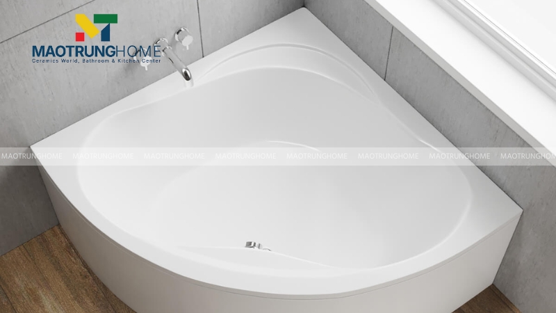 Kích thước bồn tắm góc nhỏ (dưới 1200mm)